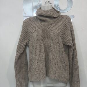 GENERATION Y Taupe Turtleneck Sweater